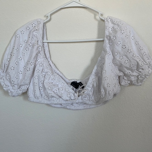 ASOS milkmaid crop top - Picture 3 of 3